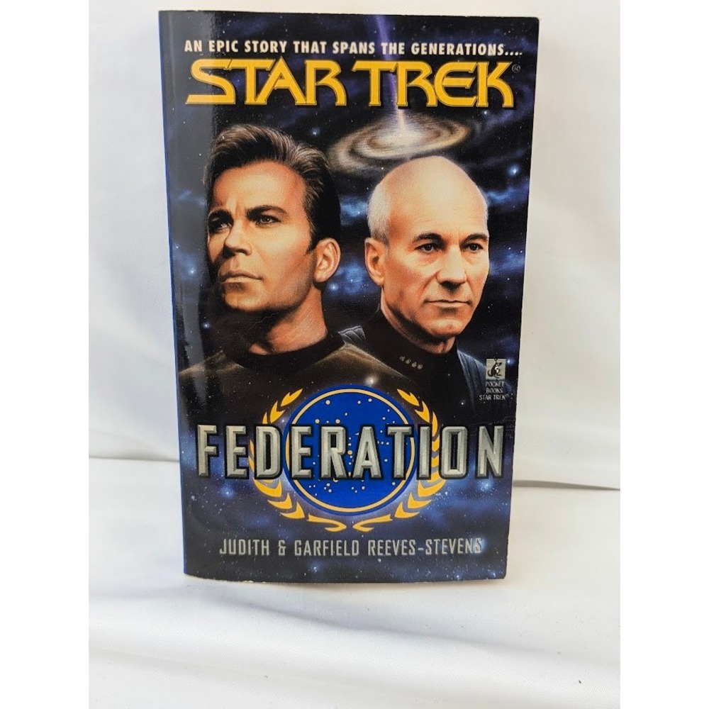Pocket Books Star Trek BookFederation Sci-Fi Novel Paperback 1995